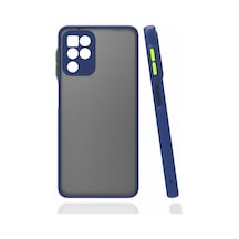 Zore Galaxy A22 4g Kılıf Nvth Hux Kapak - Lacivert