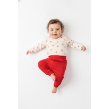 Tiffany Baby & Kids Krooboy Organik Tasarımlı 2li Takım Ekru