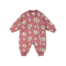 Bebegen Kız Çocuk Pembe Panda Desenli Uyku Tulumu 2.5 Tog Çok Renkli