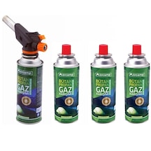 Orcamp Pürmüz Çakmak Başlıklı Gaz Kartuşlu Pürmüz Set 4 x 227 G