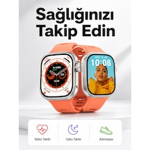 Akıllı Saat Nabız Ölçebilen Yeni Nesil Gps Ve Adımsayar Özelliği Kopya