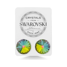 Union Swarovski Crystal Kadın Vitrail Medium Taşlı 12mm Çivili G