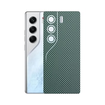 Kapps Tecno Camon 40 İle Uyumlu Fiber Serisi Premium Arka Kapak Kaplama Kenarlar Yoktur 31682401