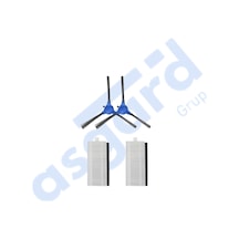 Dreame X20 Max-x20 Pro Uyumlu 2 Ana Fırça 2 Yan Fırça 4 Filtre 4 Mop Pkt-iasgf0001505