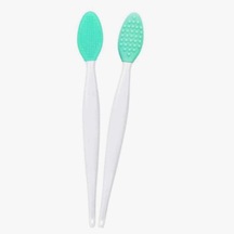 Buffer 2 Adet Dudak Burun Fırçası Peeling Etkili Gözenek Siyah Nokta Temizleyici Akne Giderici Çift Fırça