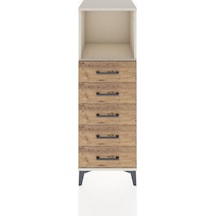 Hyperion Dolap Tek Raflı 5 Çekmeceli 44x44x134 Aytaşı-çam Aytaşı