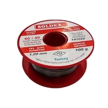 Soldex 60/40 Lehim Teli 100 Gr 1,00 Mm Sn:60 / Pb:40