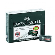 Faber Castell 7089-30 Küçük Boy Silgi 30'lu Paket Siyah