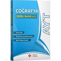 Ayt Coğrafya Soru Bankası Sonuç Yayınları N11.11167