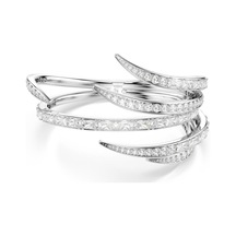 5756049 Swarovski Bilezik Vıenna:bangle Whıte/rhs M Metalik
