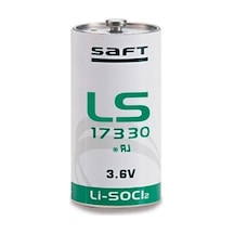 Saft LS17330 3.6 V 2/3A Li-SOCI2 Lityum Pil