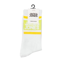 Jack & jones Jack&jones Jaclogo Strıpe Tennıs Sock 12250750 Yeşil 001