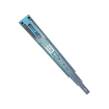 Yeniler 45 Mm 55 Cm Frenli Teleskopik Çekmece Rayı Gri