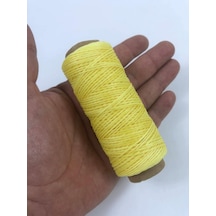 Açık Sarı Mumlu İp 10 Metre