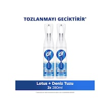 Infinite Clean Doğal Probiyotikli Anti Toz Sprey Tüm Yüzeyler İçin Lotus & Deniz Tuzu 280ml X2 2'li Set