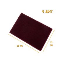 Atlas Brite Keçe Zımpara 230 X 280 Mm. - Kırmızı - 5 Adet