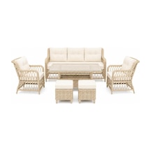 Tr 3+1+1 Baklava Model Rattan Bahçe Ve Balkon Takımı Diğer