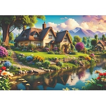 Nova Puzzle 1000 Parçalık Göl Kenarı Rüyası Puzzle - 41215
