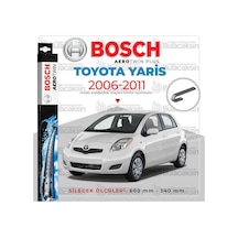 Toyota Uyumlu Yaris Muz Silecek Takımı 2006-2011 Bosch Aerotwin
