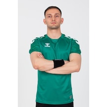 Hummel Line Antrenman Tişört Yeşil
