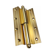 Alüminyum Cumbalı Sarı Menteşe 12 Cm Sol