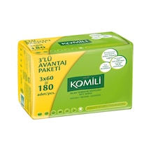 Komili Klasik Islak Havlu Mendil 2'Li 3 X 60'Lı