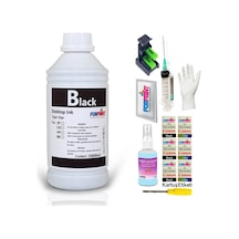 Canon Pıxma Ts3150, Ts3350 Yazıcı Uyumlu Forprint Dolum Seti 1000ml Siyah