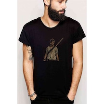 The Maze Runner Newt Baskılı Siyah Erkek Tshirt