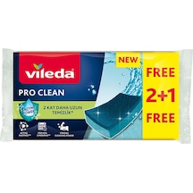 Vileda Pro Clean Sünger 2+1'li