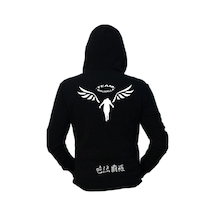Oversize Tokyo Revengers Walhalla Sweatshirt Siyah