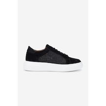 Valmenti Erkek Hakiki Deri Sneakers & Spor Ayakkabı 1113 1191 Erk Ayk Y25 Syh Org/syh Siyah