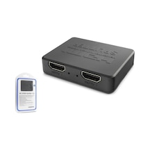 Hdmi Splitter 4k 1 In 2 Out + Usb Güç Kablosu - Siyah Hdx1371