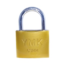 Eko Sarı Boyalı Kısa Kancalı Asma Kilit 63mm