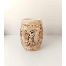 Bardak Kupa Seramik Bira Meşrubat Su Kahve Bardağı 450 Ml