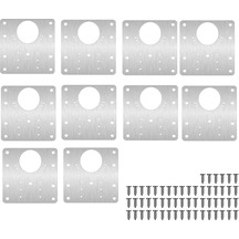 Dolap Menteşe Tamir Takımı Sabitleme Plakası P 10 Adet,