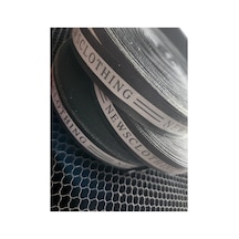 Reflektörlü Şerit Newsclothıng 2cm Siyah 3 Metre - 691826834 Diğer