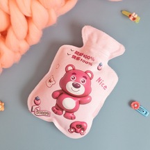 Sıcak Su Şişesi Mını Boy Karikatür Ayı