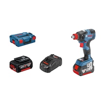 Bosch Professional GDX 18V-200 C 2x5.0Ah Çift Akülü Darbeli Somun Sıkma Makinesi - 06019G4201