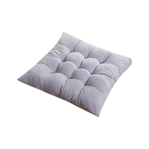 Açık Gri Kare Sandalye Minderi Koltuk Minderi Kaymaz Askı Ile Kapalı Ve Açık Kanepe Minderi Yastık Yastık Minder Ev Ofis Araba Için