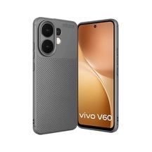 Vivo V60 5g Auto Focus Karbon Kapak - Gri 0.2M-Çok Renkli