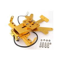 Kawasaki Z800 Uyumlu Işıklı Katlanır Plaka Gold Çok Renkli