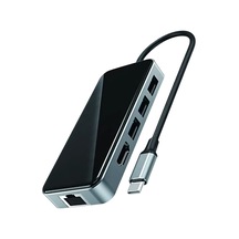 Büro Ev Ofis Cihazları İçin Usbc-10hub Çevirici