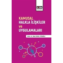 Kamusal Halkla İlişkiler ve Uygulamaları- Eğitim Yayınevi