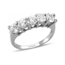 14 Ayar Altın 5 Taş Yüzük Swarovski Taşlı 285791383