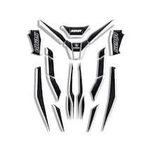 Motosıklet Kaplama Kanuni Seha Uyumlu Tank Pad Full Set 02