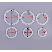 Novahub 1 Adet/grup Silikon Conta Halkası Esnek Yıkayıcı Conta Halkası Mutfak Kahve Parçaları Yapımcıları Aksesuarları 9 Cup Diğer