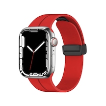 Zore Watch 38mm Uyumlu Krd-84 Uyumlu Kordon-kırmızı