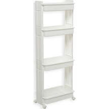Modern 4'lü Organizer Ve Oyuncak Rafı Çok Renkli Modern 4'lü Organizer Ve Oyuncak Rafı Çok Renkli