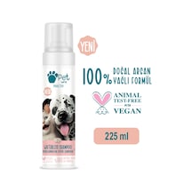 4 Adet Petlove Köpük Şampuan Çilek 225ml