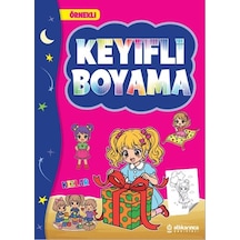 Keyifli Boyama Kızlar 48 Sayfa